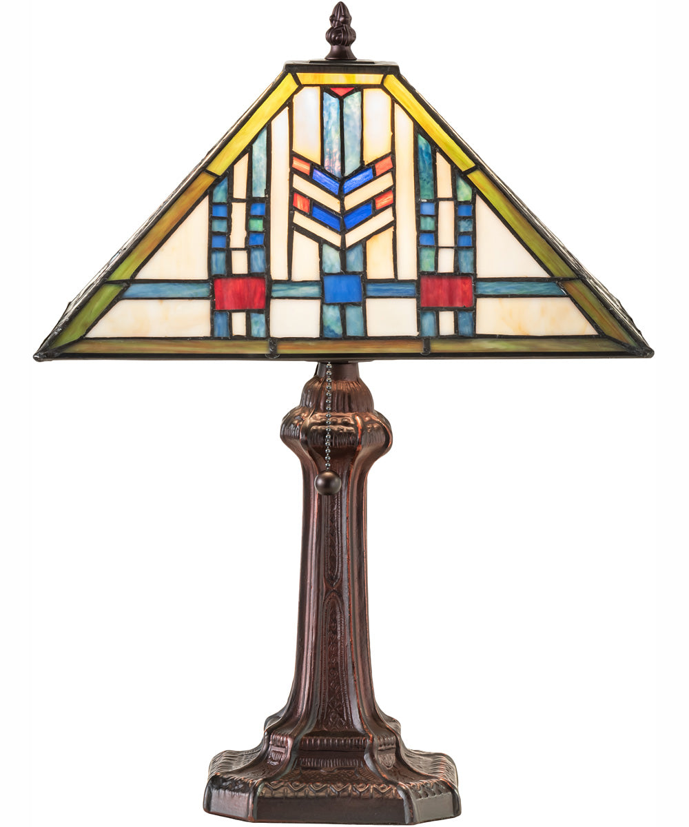 18.5" High Prairie Wheat Table Lamp