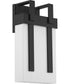Ruben Large Outdoor Wall Light  Coastal Armour Aluminum Matte Black