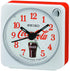 Coca-Cola Series Silent Snooze Night Light Alarm Clock, Wht/Red