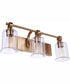 Romero 3-Light Vanity Satin Brass