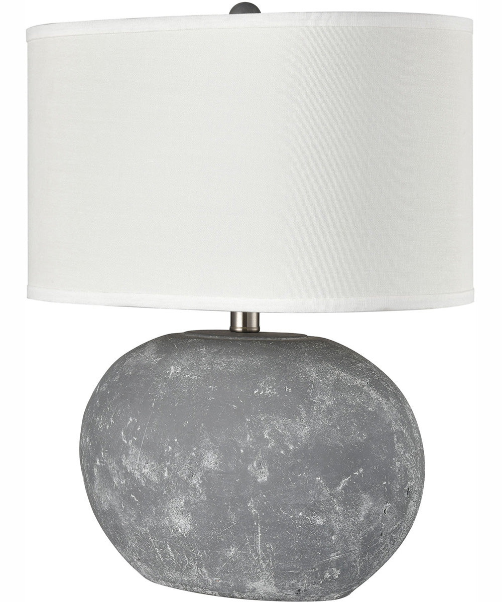Elin 20'' High 1-Light Table Lamp - Concrete
