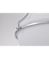 Valdora 1-Light Close-to-Ceiling Polished Nickel