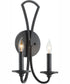 Maryse 2-light Wall Mount Light Fixture Matte Black