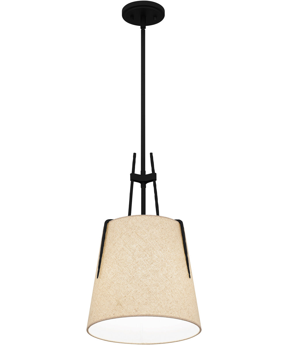 Leona Small 1-light Mini Pendant Matte Black