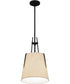Leona Small 1-light Mini Pendant Matte Black