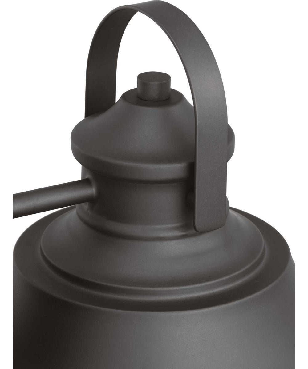 Weldon 1-Light Large Wall Lantern Architectural Bronze