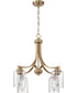 Bolden 4-Light Chandelier Satin Brass
