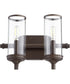 13"W Collins 2-light Bath Vanity Light Oiled Bronze