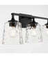 Eldorado 3-light Bath Vanity Light Matte Black