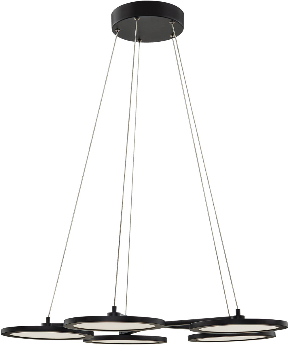 Nitro  Chandelier Matte Black