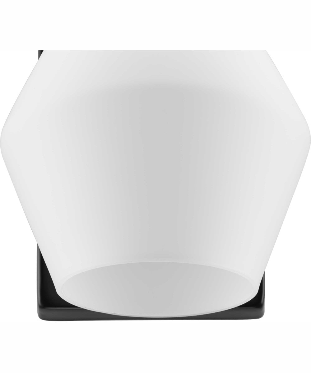 Copeland 1-Light Mid-Century Modern Vanity Light Matte Black