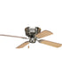 AirPro 42" 4-Blade Hugger Ceiling Fan Brushed Nickel