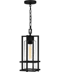 Damien Small 1-light Mini Pendant Coastal Armour Aluminum Earth Black