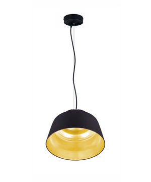 Palermo LED Metal Pendant Black / Gold