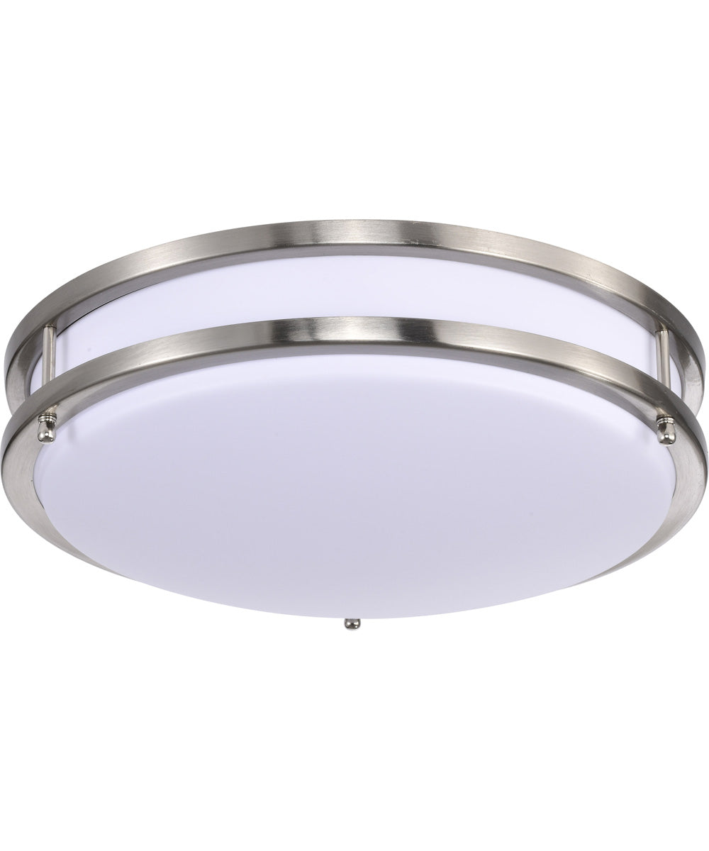 Glamour  Close-to-Ceiling Brushed Nickel