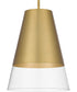 Peregrine 1-light Mini Pendant Brushed Gold