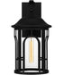 Brampton Large 1-light Outdoor Wall Light  Coastal Armour Aluminum Matte Black
