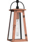 Carolina Large 1-light Outdoor Pendant Light Aged Copper
