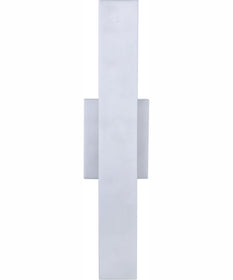 Rens 1-Light Outdoor Wall Lantern Brushed Aluminum