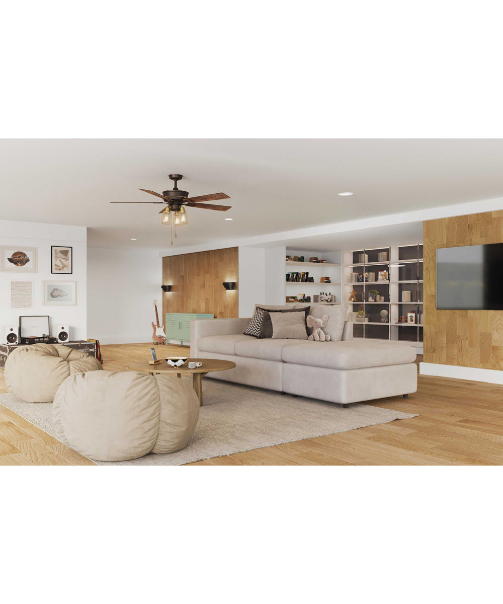 Louvered Wall Sconce Matte Black