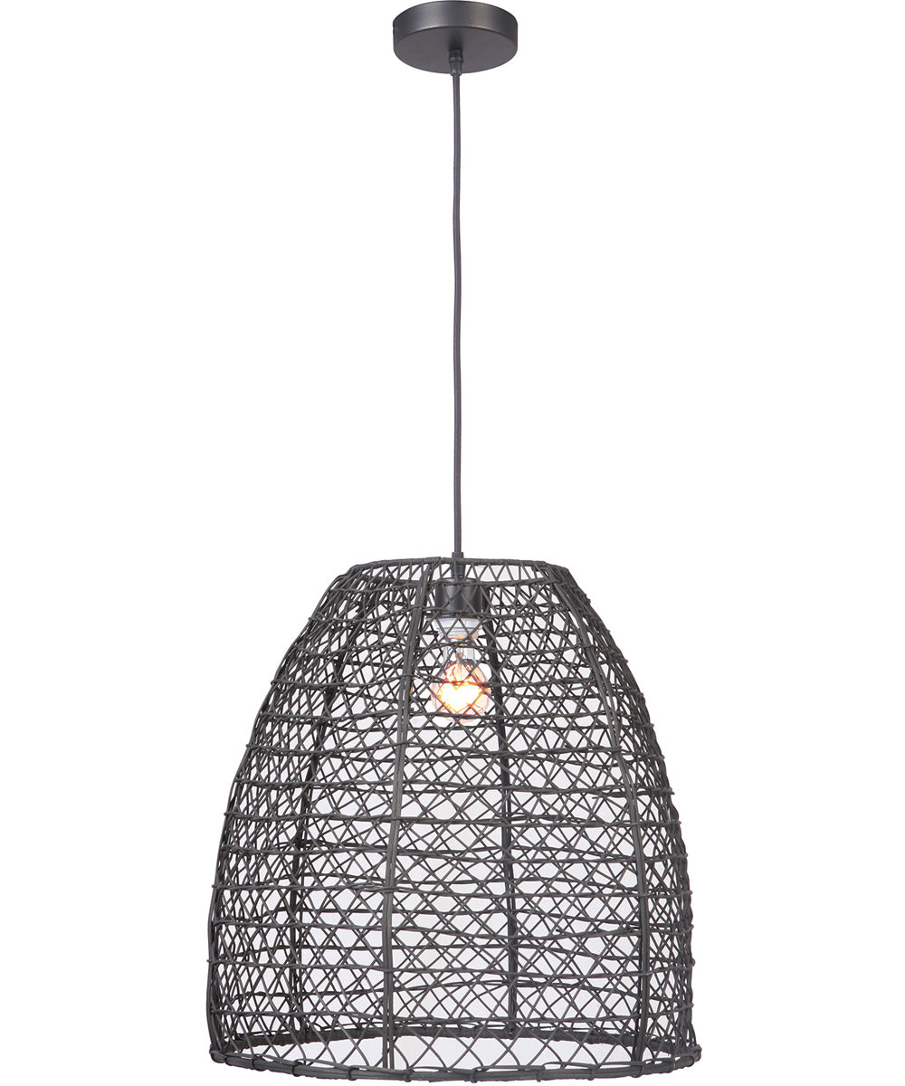 Pendant 1-Light Pendant Matte Black