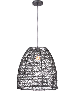 Pendant 1-Light Pendant Matte Black