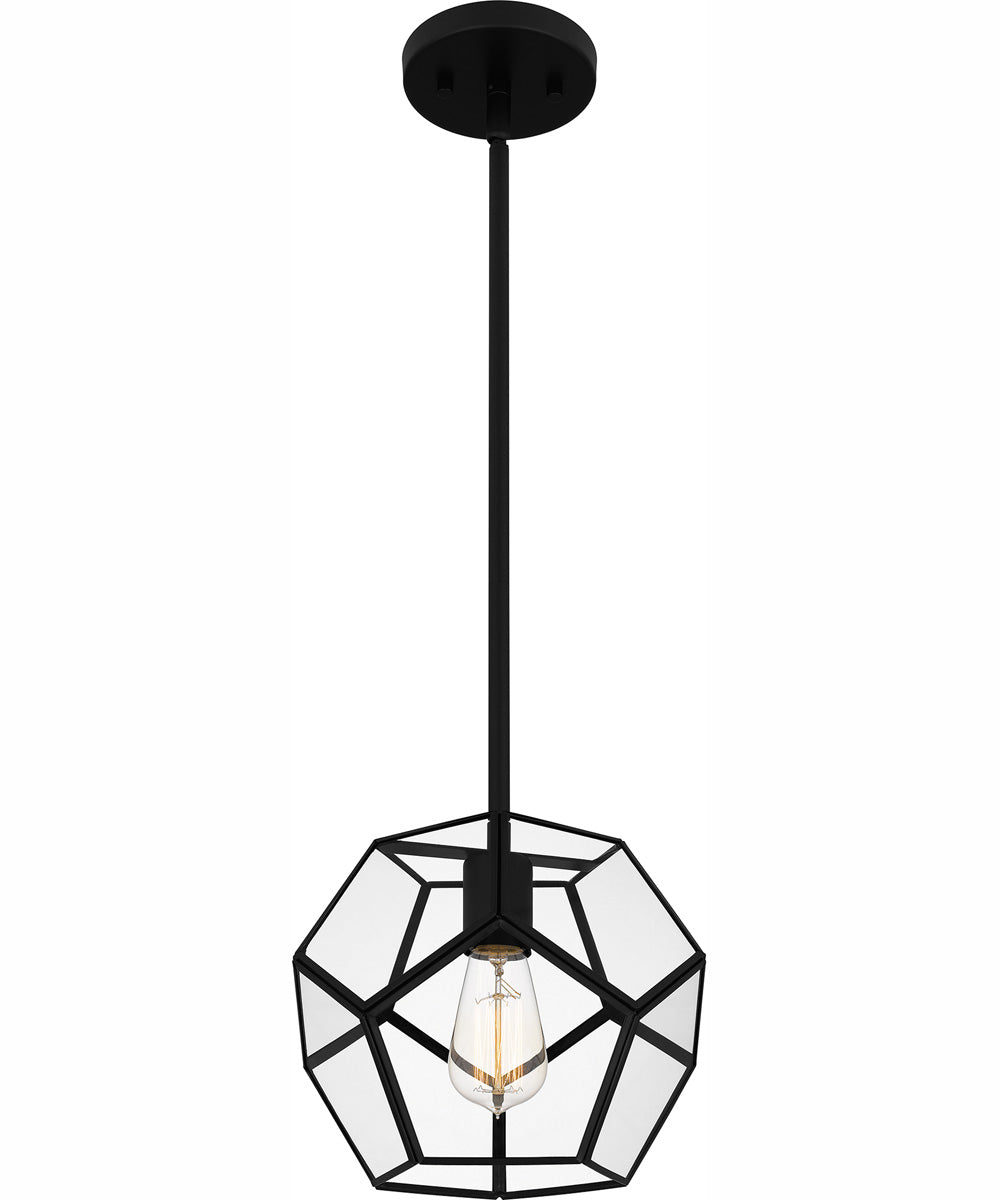 Quoizel Piccolo Pendant Small 1-light Mini Pendant Matte Black