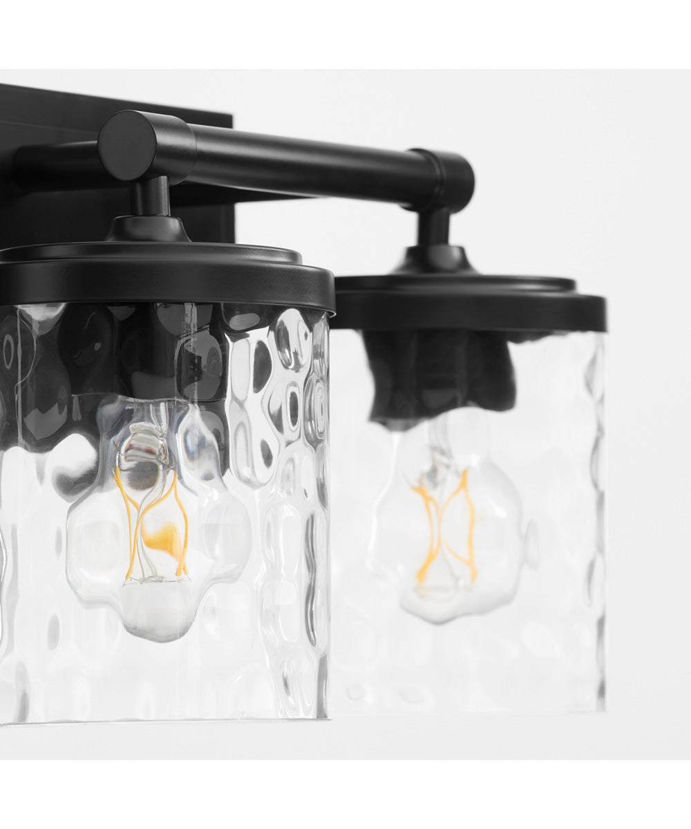 Starky 2-light Bath Vanity Light Matte Black