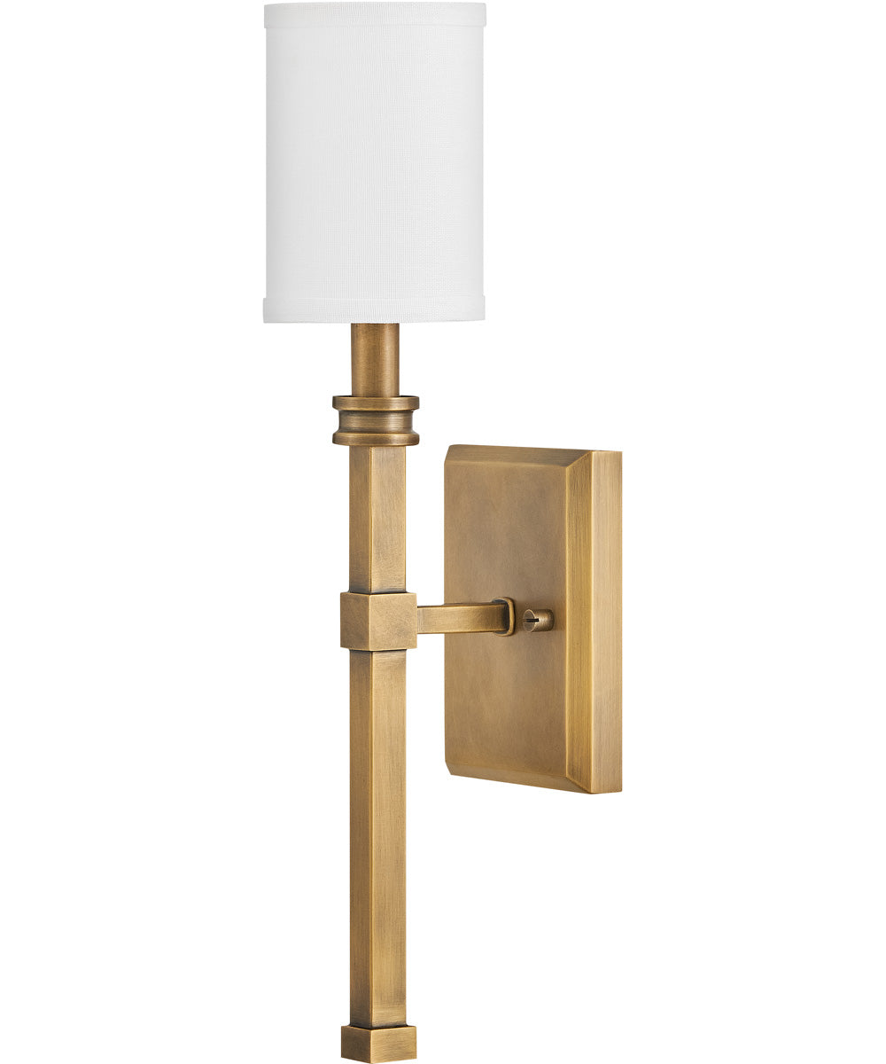Moore 1-Light Medium Sconce in Heritage Brass