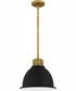 Quoizel Piccolo Pendant 1-light Mini Pendant Weathered Brass