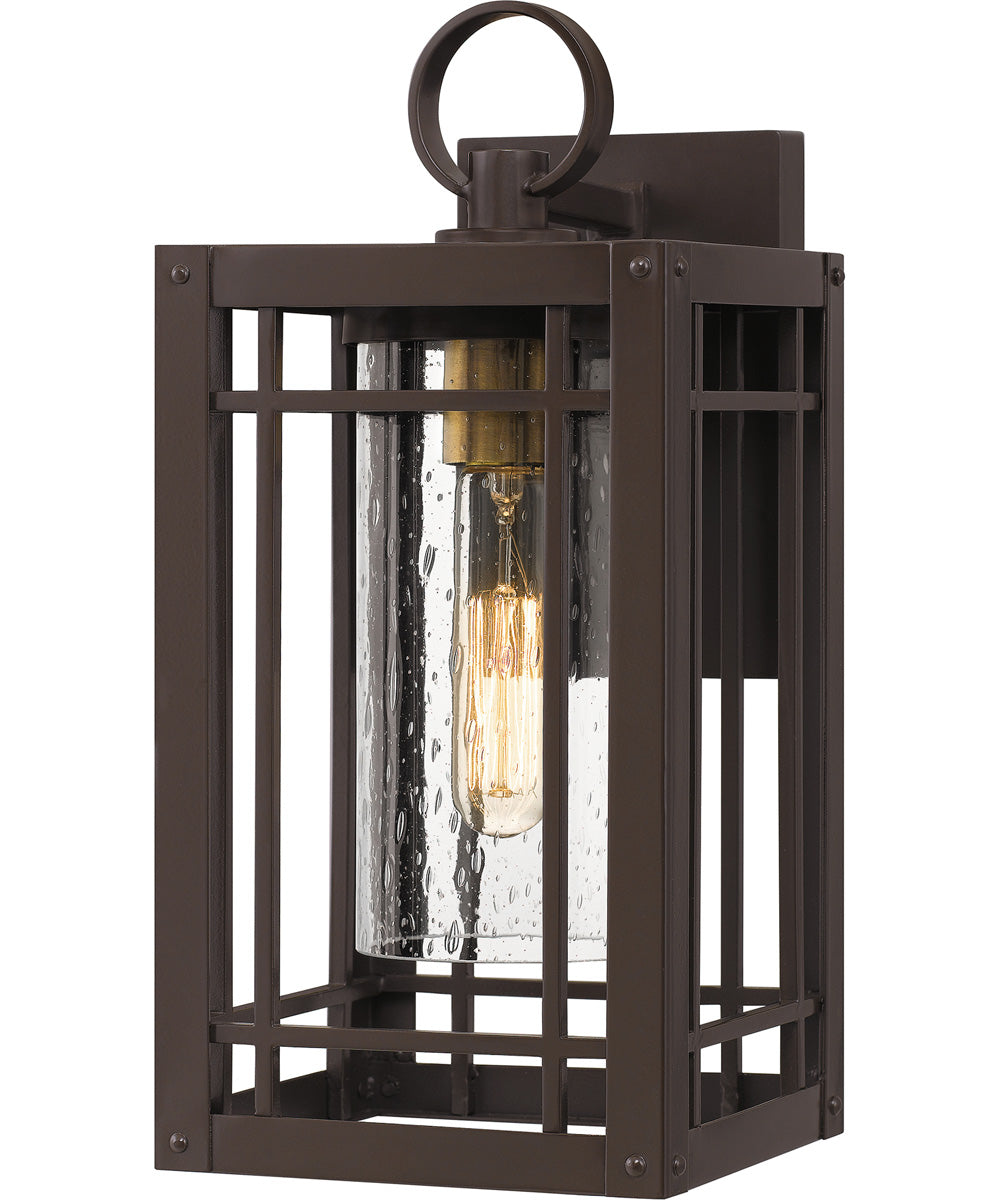 Pelham Small 1-light Outdoor Wall Light  Coastal Armour Aluminum Western Bronze