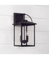 Bryson 2-Light Outdoor Wall-Lantern Rain or Shine - Black