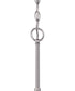 Glenda 3-Light Chandelier Brushed Polished Nickel