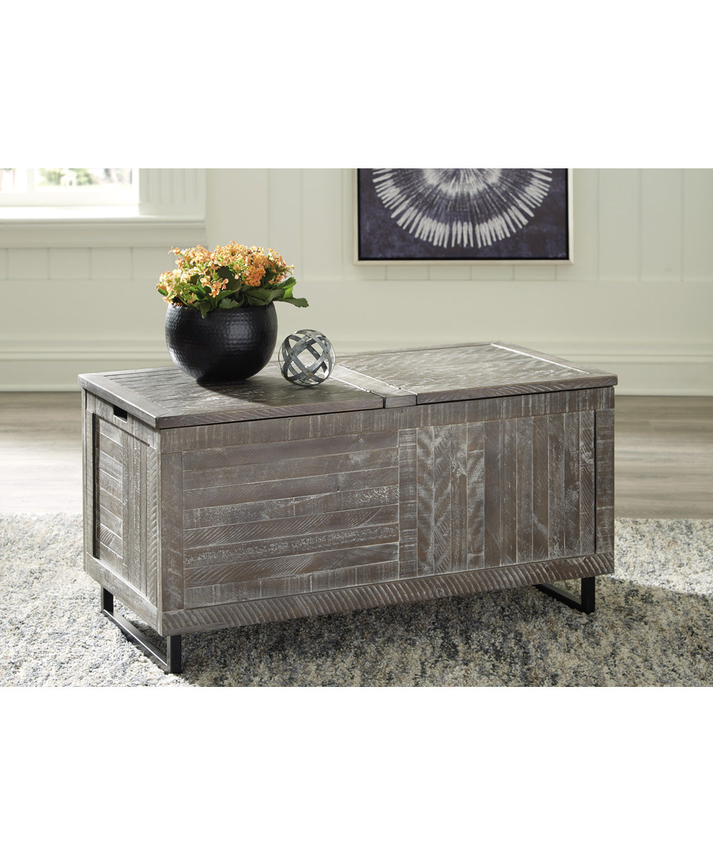 Coltport Storage Trunk Distressed Gray