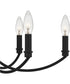 Briar 9-light Chandelier Matte Black