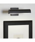 2-light Wall Mount Light Fixture Matte Black