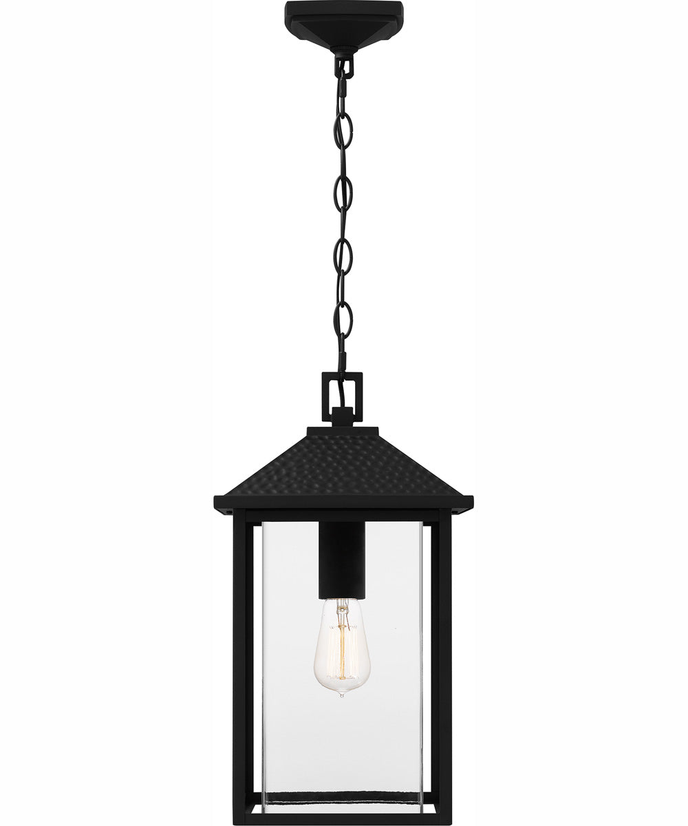 Fletcher Large 1-light Outdoor Pendant Light  Coastal Armour Aluminum Earth Black