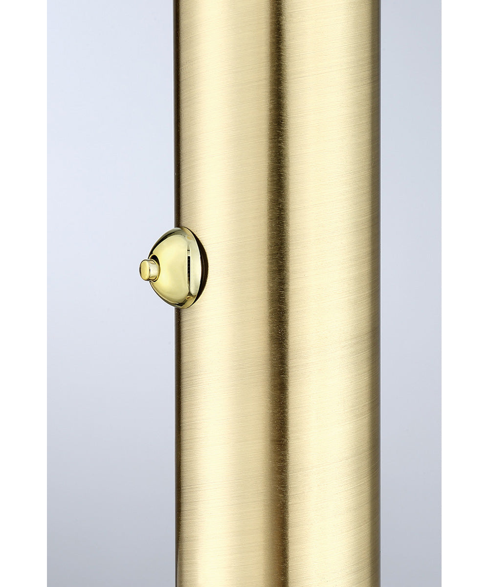 Tampa LED Torchiere Satin Brass