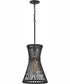 Twyla 1-Light Medium Pendant in Black