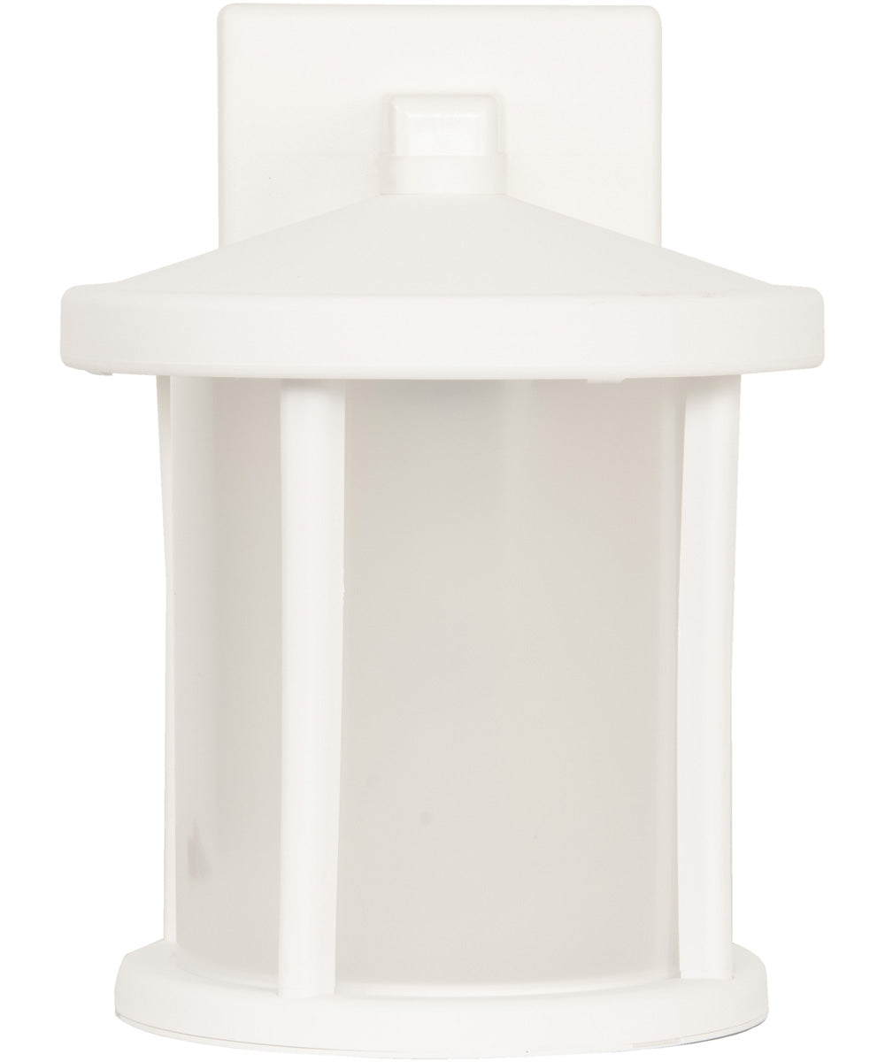 Resilience Lanterns 1-Light Outdoor Wall Lantern Matte White