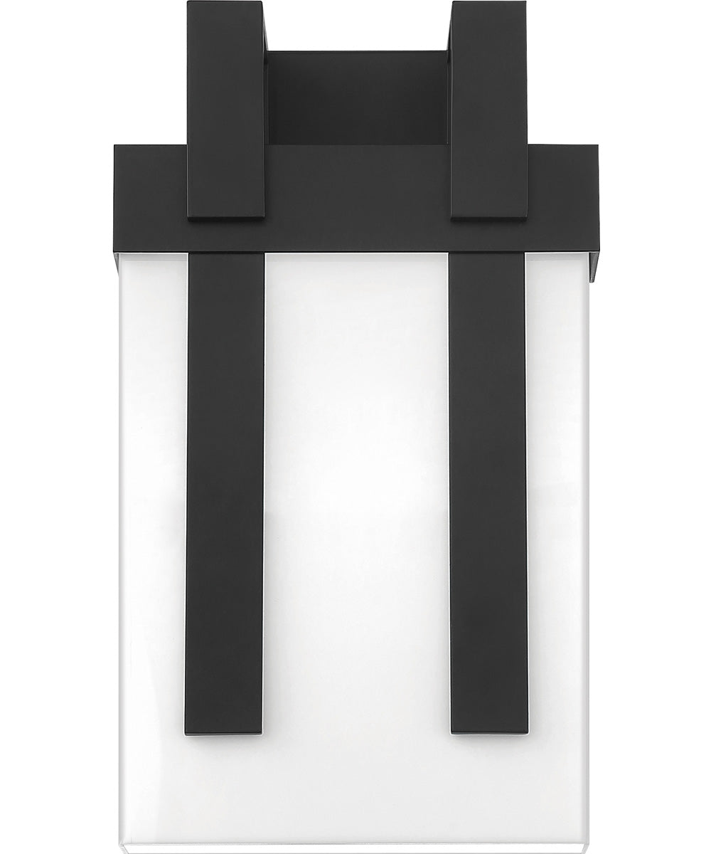 Ruben Medium Outdoor Wall Light  Coastal Armour Aluminum Matte Black