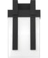 Ruben Medium Outdoor Wall Light  Coastal Armour Aluminum Matte Black