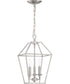 Aviary 3-light Pendant Brushed Nickel