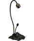 16" High Blue Pond Lily Accent Lamp