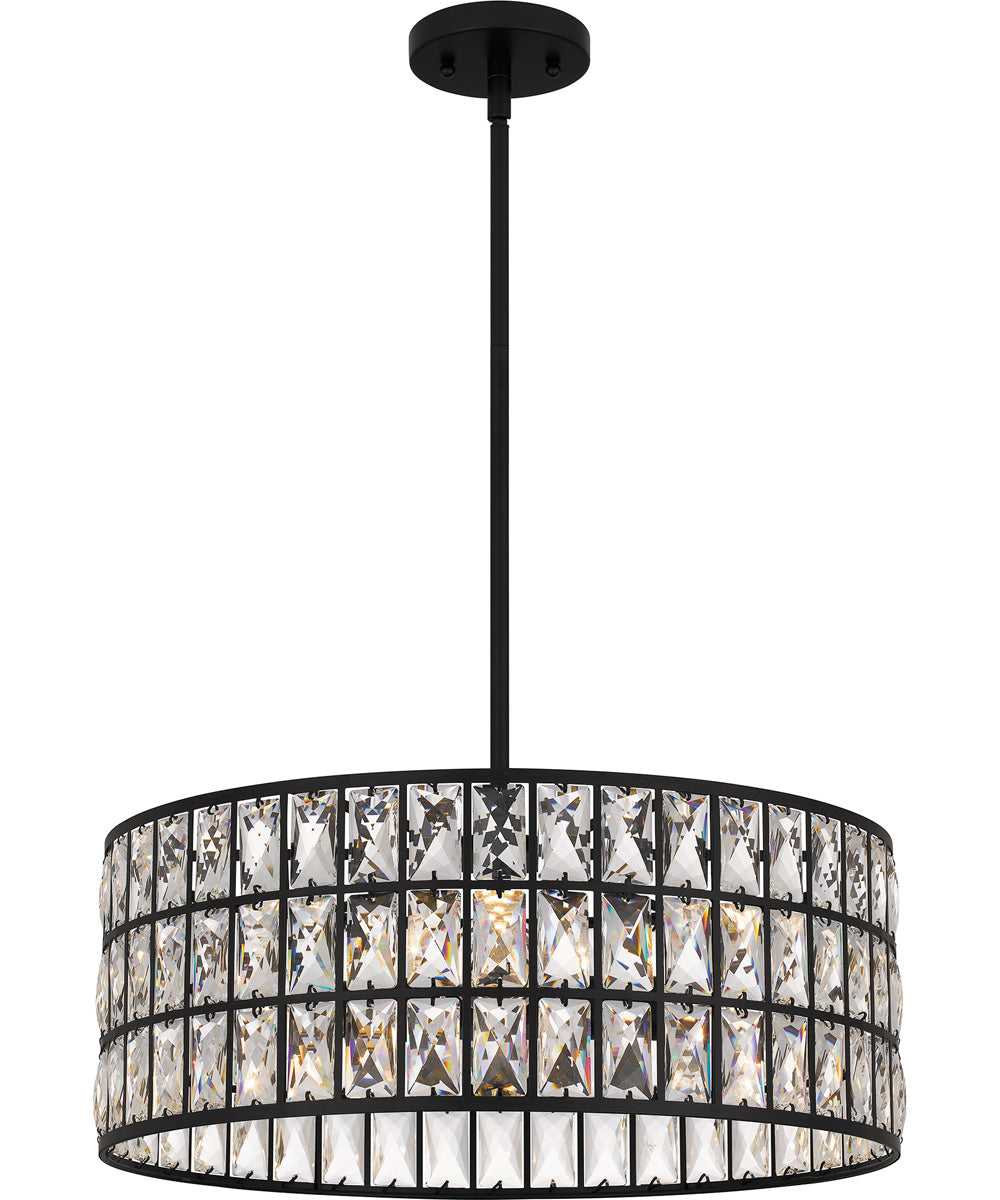 Gibson 4-light Pendant Matte Black