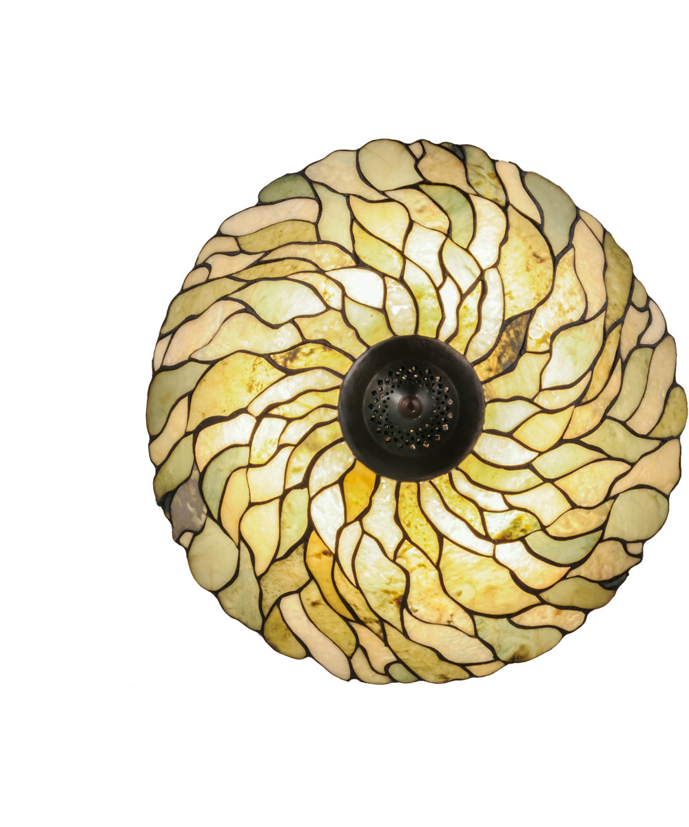 20" Willow Jadestone Inverted Pendant