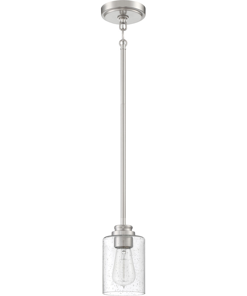 Bolden 1-Light Mini Pendant Brushed Polished Nickel
