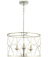 Landree 3-Light Luxe Chandelier Light Silver Ridge