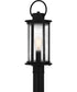 Tilmore Large 1-light Outdoor Post Light Matte Black