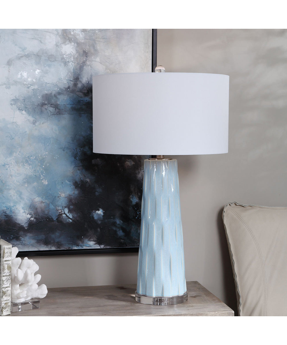 Brienne Light Blue Table Lamp